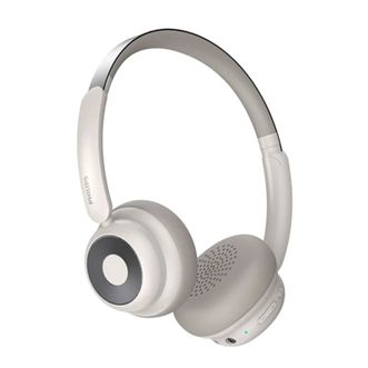 飞利浦/Philips  复古头戴式无线蓝牙耳机时尚数码穿搭降噪低延迟高音质音乐运动耳机 TAH1129