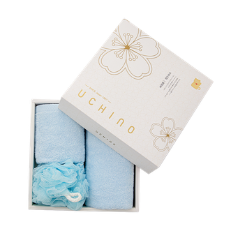 内野/UCHINO  清雅织意面巾三件套