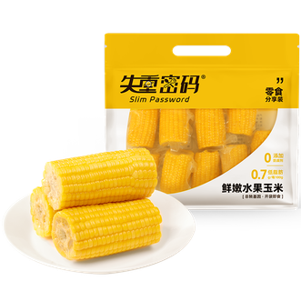 失重密码  水果玉米段1200g/袋