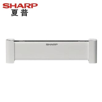 夏普/Sharp  踢脚线取暖器家用石墨烯速热电暖器对流电暖气居浴两用移动地暖客厅智能 石墨烯速热HX-BR222A-W