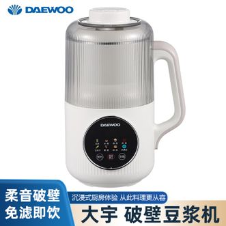 大宇  豆浆机1200ml全家畅饮干豆直打免滤即饮0涂层8大花样菜单智能预约一键自动清洗柔音破壁豆浆机