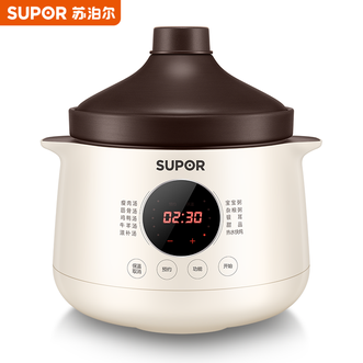 苏泊尔 电炖锅 DG50YC851 5L容量 全自动煲汤锅紫陶砂瓷锅 苏泊尔 电炖锅 DG50YC851 5L容量 全自动煲汤锅紫陶砂瓷锅