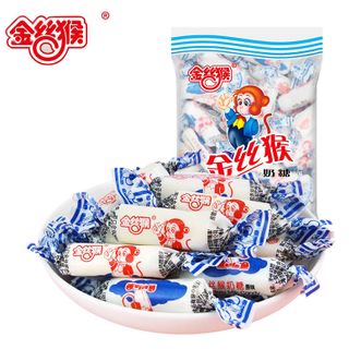金丝猴圆柱奶糖500g（约90颗）童年怀旧结婚喜糖