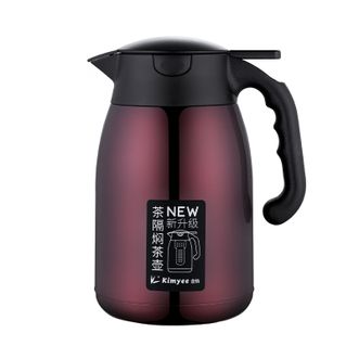 金怡（Kimyee）  304不锈钢真空保温壶2.1L大容量焖茶壶 家用暖水瓶茶水分离暖水壶办公室热水壶 756