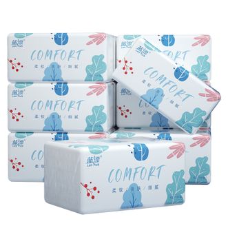 蓝漂竹浆白色家用抽纸 400张*20包 蓝漂竹浆白色家用抽纸 400张*20包