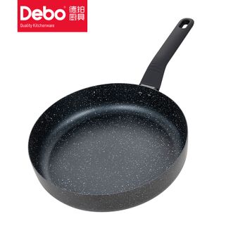 Debo  平底锅不粘锅家用牛排煎锅精铁煎炒锅 26cm