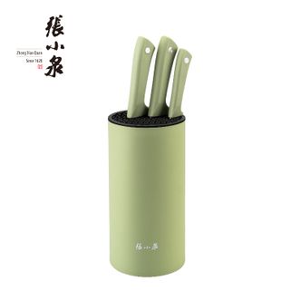 张小泉  摩捷淡雅绿三件套刀具套装 家用不锈钢厨具切菜刀切肉刀水果刀 D31550100