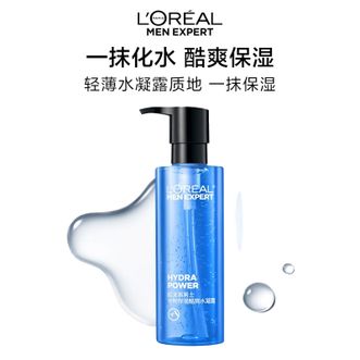 欧莱雅（LOREAL）  男士保湿酷爽水凝露面霜120ml  爽肤水须后水护肤品