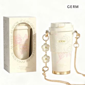 格沵/germ  闪耀山茶花系列  500ML 馥郁山茶 保温办公杯 GM13DB59429