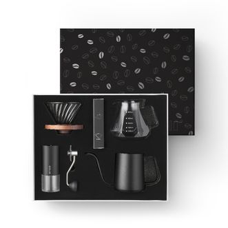 德世朗（DESLON）  手冲咖啡套装咖啡壶分享杯研磨器滤杯组合套装DSC-TZ070-A