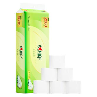 心相印  RW1010（单提）茶语丝享200克10粒装四层无芯卫生纸(101卷高）