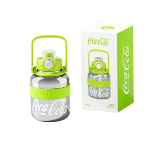 NONOO  圆圆桶·可口可乐 大容量保温大肚杯吨桶吨 吸管杯子