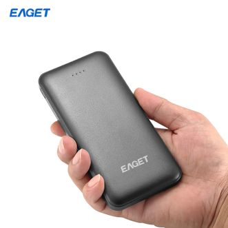 忆捷/Eaget  便携移动电源 EP30 10000毫安锂电池充电宝 双接口便携式 黑色