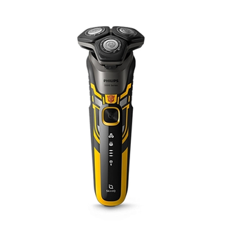 飞利浦/Philips  电动剃须刀 S5618  1小时充电  蜂巢5系变形金刚大黄蜂联名