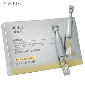 敷尔佳  乳糖酸控油敛肤次抛精华10支 舒缓保湿祛痘收缩毛孔全天控油无惧高温袭击