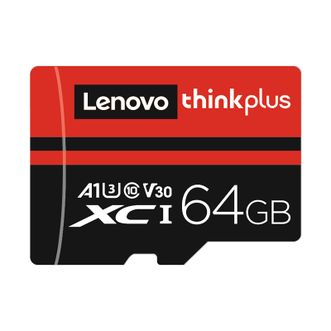 ThinkPlus  联想  存储卡64G超高清拍摄监控内存卡TF102