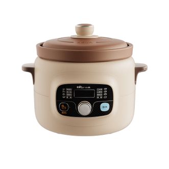 小熊/Bear  电炖锅 DDG-D40X9 紫砂内胆 4L 微电脑煲粥熬粥煮粥锅
