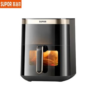 苏泊尔（SUPOR）  空气炸锅KD63Y92 免翻面家用全自动龙卷风大风量 远红外可视6.3L大容量 炸烤一体空炸 远红外大风量+双可视