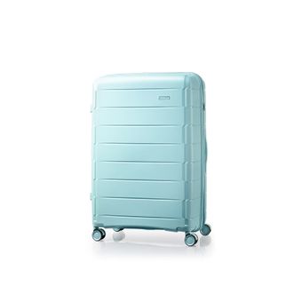 美旅/American Tourister  20英寸可扩容轻盈旅行箱 多彩云感箱 NI8*84001泡沫蓝