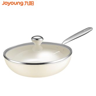 九阳/Joyoung  30cm炒锅 漫生活不粘锅炒锅炒菜锅平底煎锅 燃气灶电磁炉通用锅具 CF30-C580