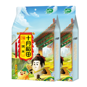 十月稻田  粥米1kg*2袋
