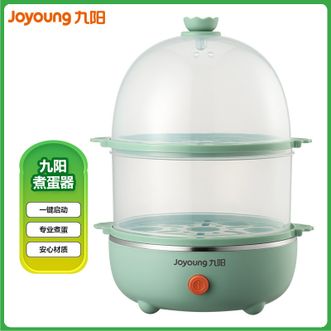 九阳/Joyoung  双层蒸蛋器 一键启停自动断电家用小型迷你懒人早饭神器煮鸡蛋煮蛋器