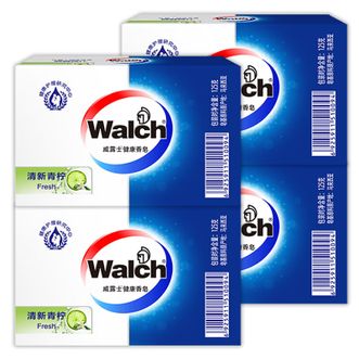 威露士（Walch）健康香皂125g*4盒_清新柠檬