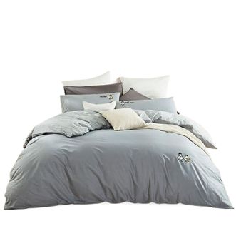 罗莱家纺（LUOLAI）  卢卡夫妇全棉四件套 200*230cm 40s100%棉