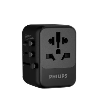 飞利浦/Philips  全球转换插头  多功能插座  SPB1005B/93  黑色