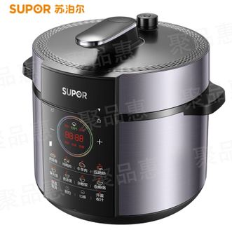 苏泊尔（SUPOR）  电压力锅5L大容量双胆多功能电压力煲高压快煮智能预约