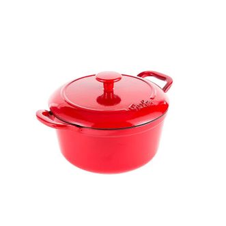 菲仕乐（Fissler）  珐琅铸铁锅 圆形双耳煲炖汤 20厘米  煎炸蒸煮多功能锅微压锅