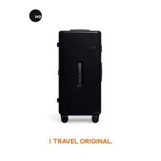 ITO  拉杆箱开心果系列条纹行李箱轻音顺滑万向轮旅行箱30寸