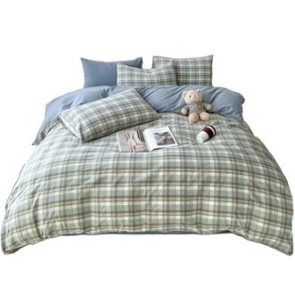 生活元素  家纺四件套  磨毛印花四季款 洗后不易脱色不变形 诺西绿  SM-261A