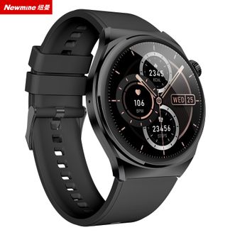 纽曼（Newmine）  AI智能运动手表蓝牙通话血氧心率压力健康监测支付收款码NFC门禁男女手表 NM-IS001