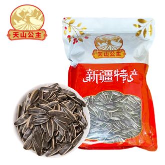 天山公主  五香味黑瓜子500g/袋大颗粒葵花籽