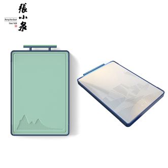 张小泉 不止青绿不锈钢复合砧板 双面不锈钢砧板+pp菜板 小号 C52800200