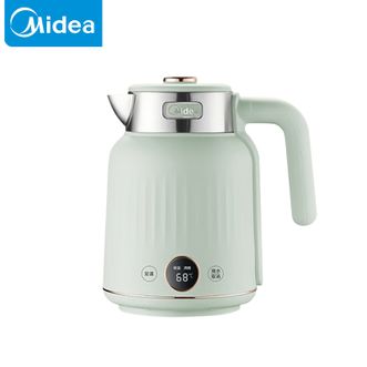 美的/Midea  电水壶 316L无缝内胆烧水壶智能显温全自动恒温水壶家用电热水壶 1.7L  SH53-Q