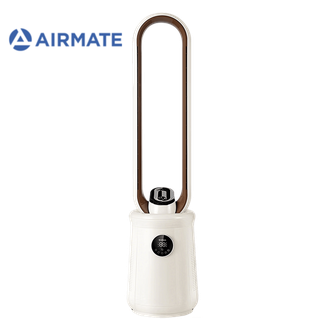 艾美特/Airmate  无叶电风扇落地扇家用静音2026立式语言客厅电风扇 LPCE-SRUI9白色