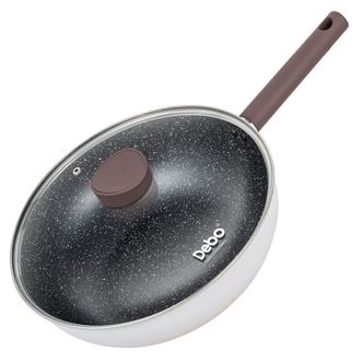 德铂（Debo）  卡布奇诺炒锅30cm 易洁省心导热均匀防烫手柄 DEP-950