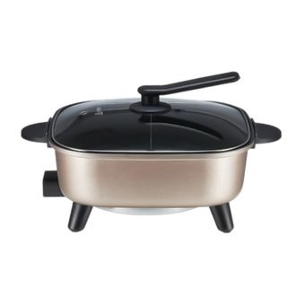 九阳（Joyoung）电火锅 6L家用鸳鸯锅 涮肉一体锅 插电多功能大容量电热电煮锅不粘锅 HG60-G150