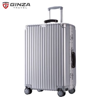 银座（GNZA）A-8953K复古商务铝框拉杆箱29英寸绅士银