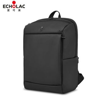 爱可乐（Echolac）  黑色背包双肩包休闲旅行电脑包CKP2151-T