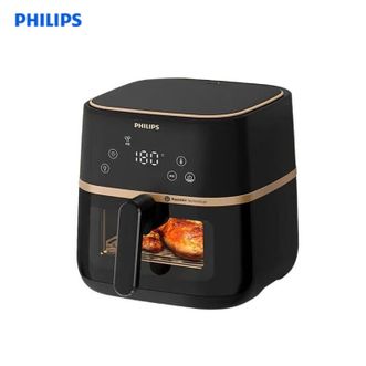 飞利浦/Philips  HD9455 黑色/绿色 电烤箱空气炸锅 5L大容量多功能全自动宽温域多功能电炸锅