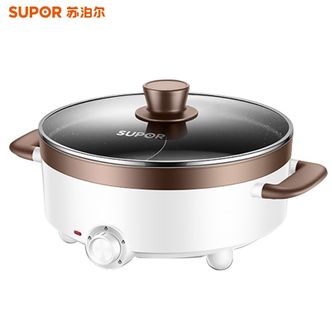 苏泊尔（SUPOR）电火锅H30YK17Y-150鸳鸯电火锅家用不沾多功能小型电热煮锅一体宿舍锅
