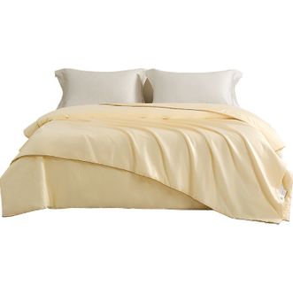 恒源祥  轻奢贡缎全棉蚕丝被60S母被2m*2.3mHYX721BZ