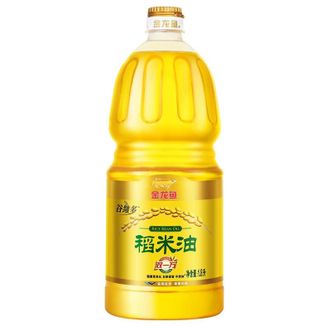 金龙鱼食用油双一万谷维多稻米油1.8L