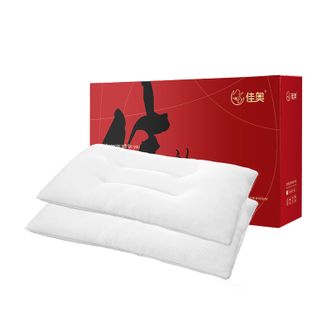 佳奥（JAGO） 天然乳胶原液90% 波浪颗粒枕白色外套 按摩款