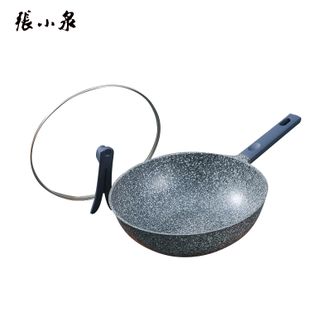 张小泉  花岗岩不粘炒锅 C31810100铁锅 32cm 炒菜锅0氟涂层不沾锅
