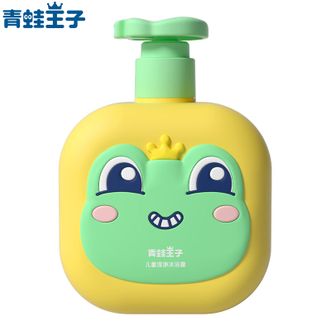 青蛙王子（FROGPRINCE）  缤纷果遇洁面级沐浴露500ml婴儿沐浴露儿童沐浴露 无酒精无皂基 弱酸温和水润 青少年沐浴乳液洁净