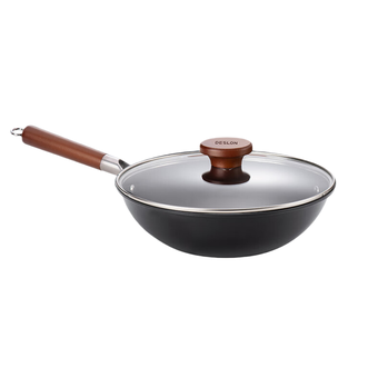 德世朗（DESLON）  铁锅无涂层炒锅家用炒菜锅 DFS-C835A-32CM